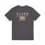 Puff Print Logo BP T - vintage grey