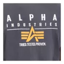 Puff Print Logo BP T - vintage grey Puff Print Logo BP T - vintage grey