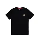 Camo Logo Puff Print BP T - black Camo Logo Puff Print BP T - black