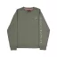 Camo Sleeve Crewneck - dark olive