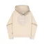 Logo Back Print Hoodie - organic beige