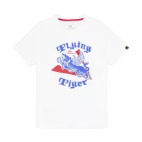 Fyling Tigers Ink T-Shirt - white