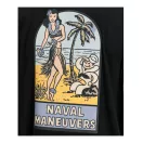Naval Back Print T-Shirt - black Naval Back Print T-Shirt - black