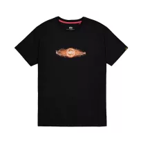 Lightning T-Shirt - black/orange