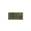 Combat Label Wallet - dark olive