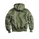 MA-1 Hooded - sage green MA-1 Hooded - sage green