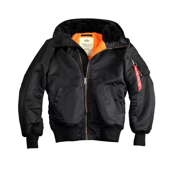 MA-1 Hooded - black MA-1 Hooded - black