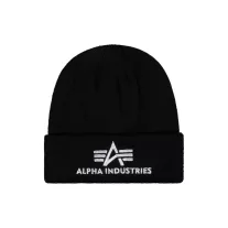 3D Beanie - black/silver
