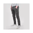Petrol Patch Pant - greyblack