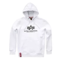 Basic Hoody - white