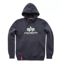 Basic Hoody - greyblack