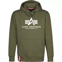 Basic Hoody - dark olive