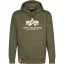 Basic Hoody - dark olive