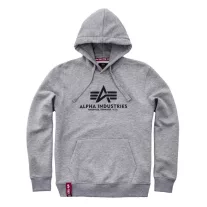 Basic Hoody - greyheather