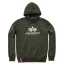 Basic Hoody - dark green