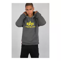 Basic Hoody - charcoal heather