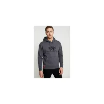 Basic Hoody - greyblack/black