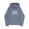 Basic Hoodie - denim blue