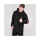 Red Stripe Hoody - black Red Stripe Hoody - black