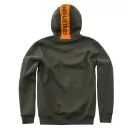 Red Stripe Hoody - dark green Red Stripe Hoody - dark green