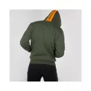 Red Stripe Hoody - dark green Red Stripe Hoody - dark green