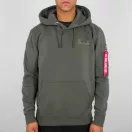 Back Print Hoody - dark olive Back Print Hoody - dark olive
