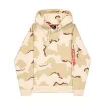 Back Print Hoodie - desert camo 91