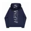 Backprint Mirror Camo Hoodie - ultra navy