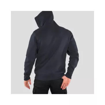 Basic Zip Hoody - replica blue