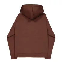 Basic Zip Hoody - powder brown