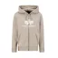 Basic Zip Hoody - vintage sand