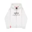 Basic Zip Hoodie - pastel grey melange