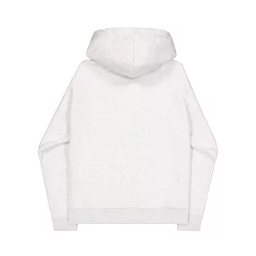 Basic Zip Hoodie - pastel grey melange