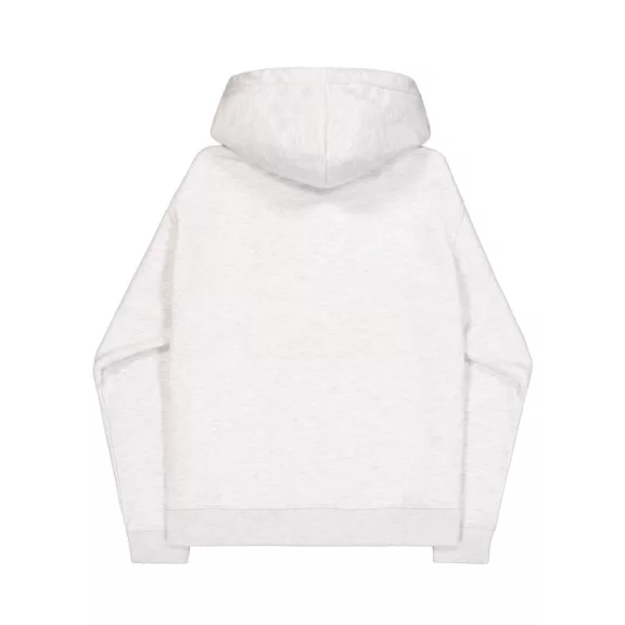 Basic Zip Hoodie - pastel grey melange