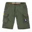CREW SHORT PATCH - dark olive