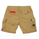 CREW SHORT PATCH - Sand