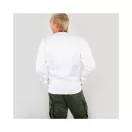 Basic Sweater Small Logo - white