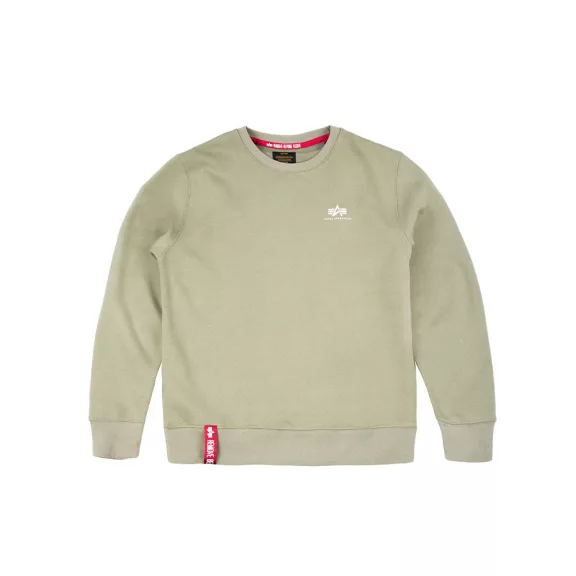 Basic Sweater Small Logo - olive Basic Sweater Small Logo - olive