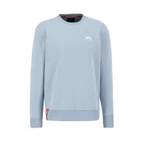 Basic Sweater Small Logo - greyblue