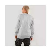 Basic Sweater Small Logo - greyheather