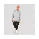 Basic Sweater Small Logo - greyheather Basic Sweater Small Logo - greyheather