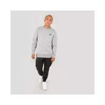 Basic Sweater Small Logo - greyheather