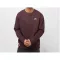 Basic Sweater Small Logo - deep maroon