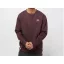 Basic Sweater Small Logo - deep maroon