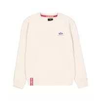 Basic Sweater Small Logo - vintage white