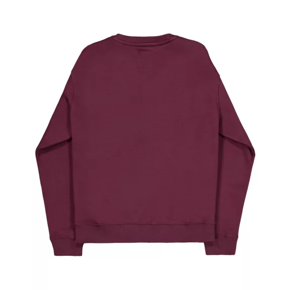 Basic Sweater Small Logo - dark cherry