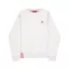 Basic Sweater Small Logo - pastel grey melange