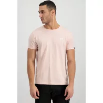 Basic T Small Logo - pale peach