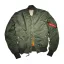 MA-1 VF 59 - sage green