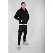 Basic Hoody Small Logo - black